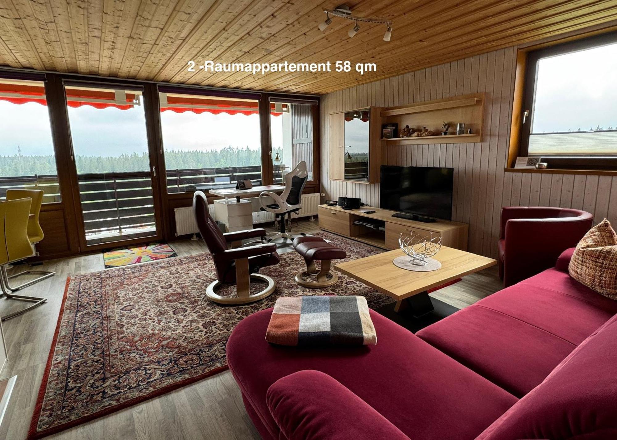 3- 2-1 - Raum - Ferienappartements Dieter Hoffmann Freudenstadt-Kniebis Beim Nationalpark Esterno foto