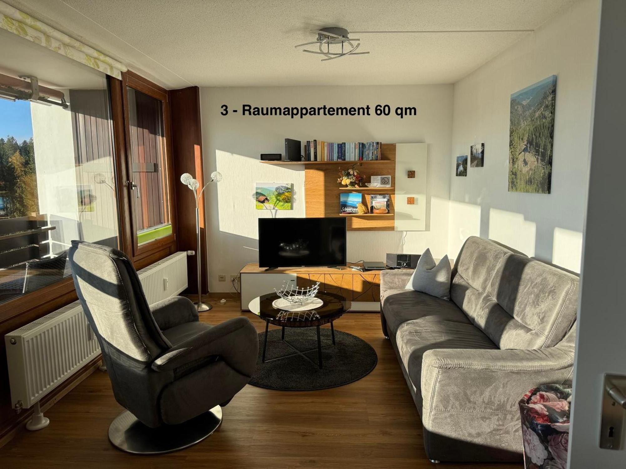 3- 2-1 - Raum - Ferienappartements Dieter Hoffmann Freudenstadt-Kniebis Beim Nationalpark Esterno foto