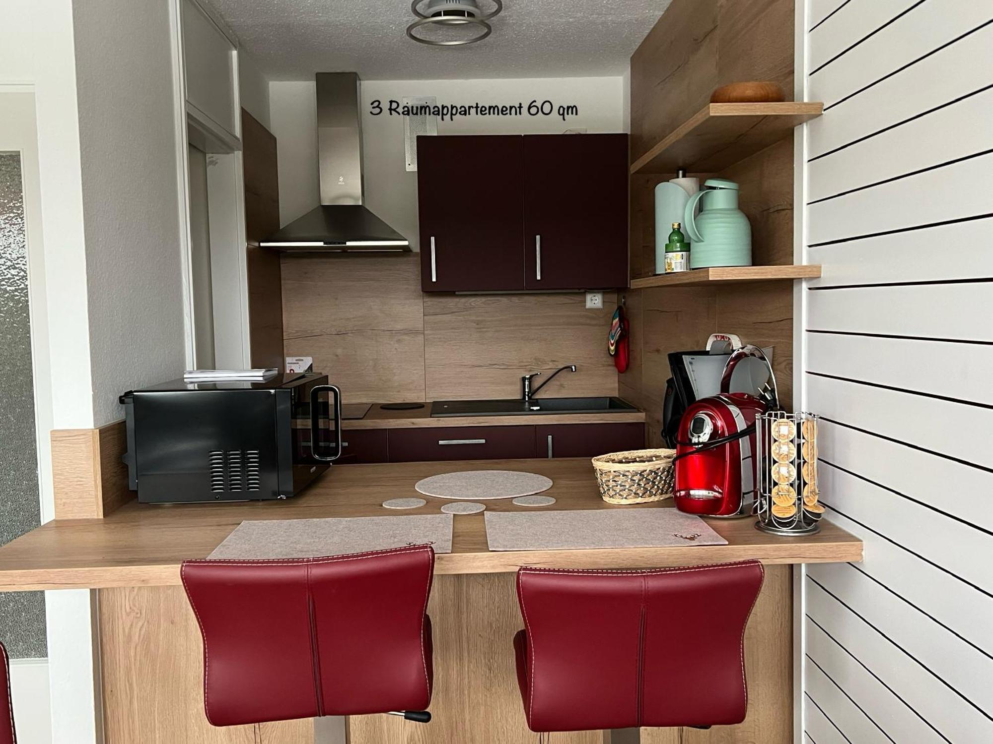 3- 2-1 - Raum - Ferienappartements Dieter Hoffmann Freudenstadt-Kniebis Beim Nationalpark Esterno foto